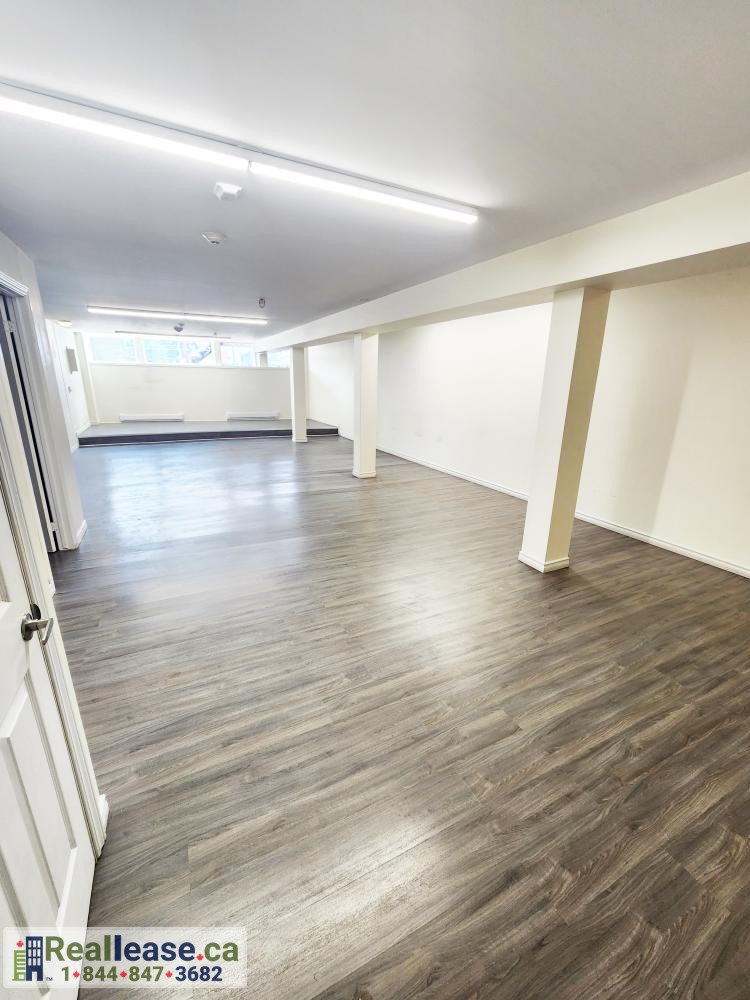 Commercial Basement Unit for Lease - 138 Main Street West, Shelburne. Reallease.ca