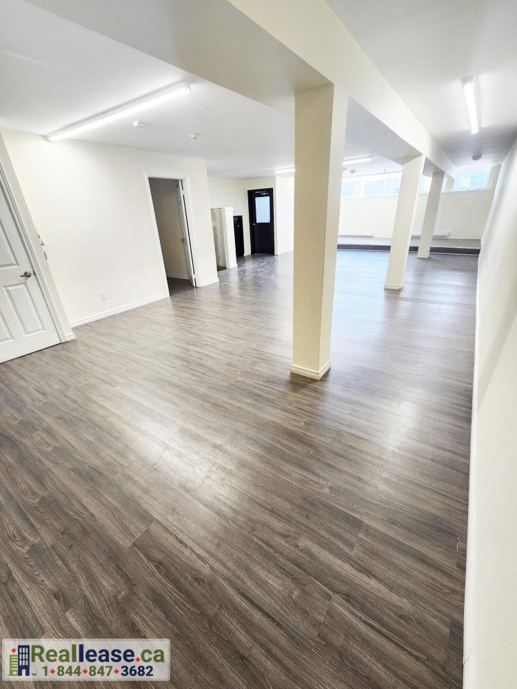 Commercial Basement Unit for Lease - 138 Main Street West, Shelburne. Reallease.ca
